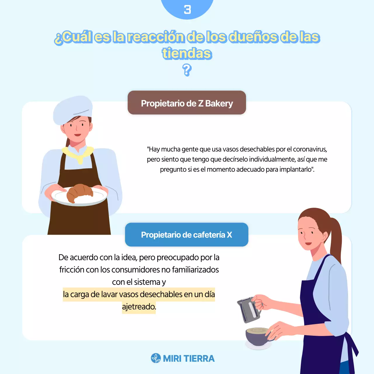 Vasos desechables sencillos en azul claro y amarillo brillanteProporcionado por CardNews