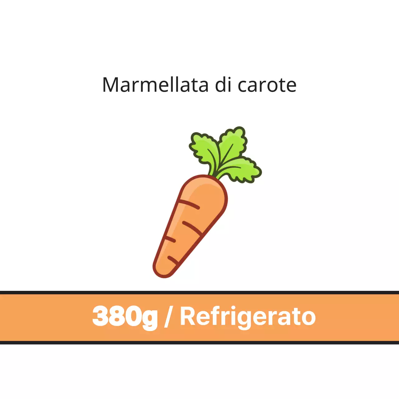 Marmellata di carote