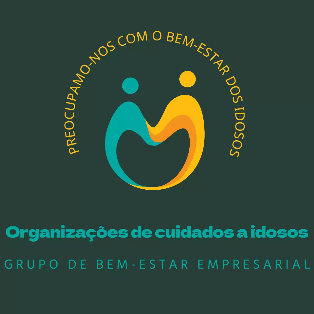 Conceber um avental com o logótipo de uma organização de assistência a idosos