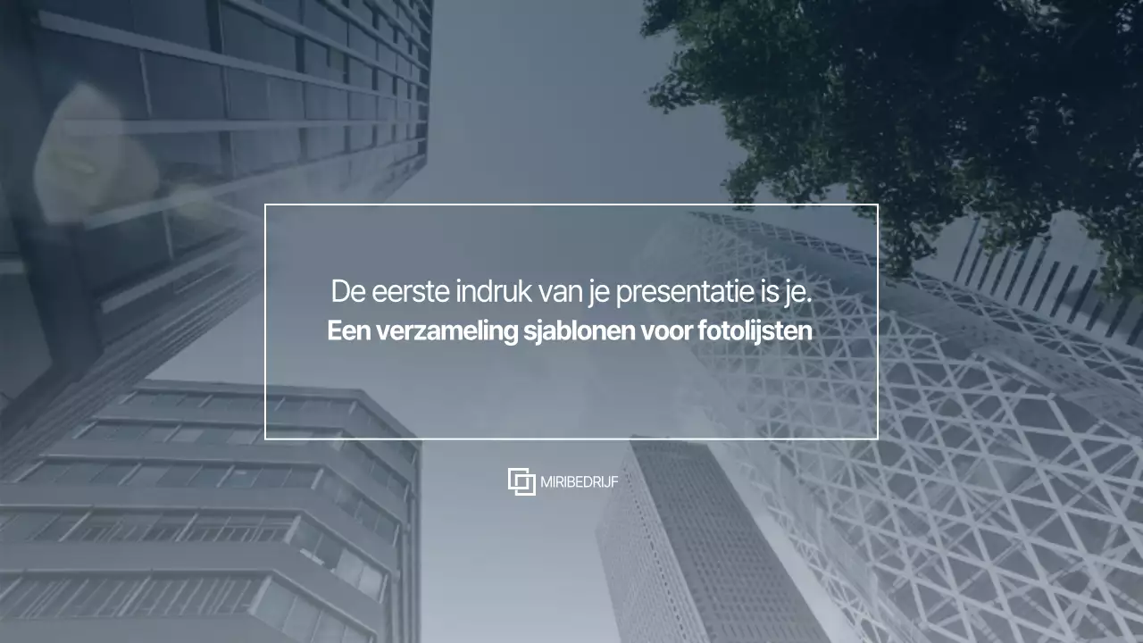 Gids voor grijze moderne presentatiesjablonen