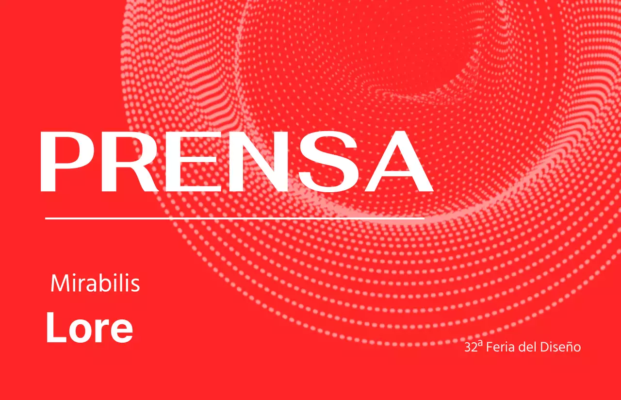 Organizadores de eventos con un diseño centrado en las líneas y las formas