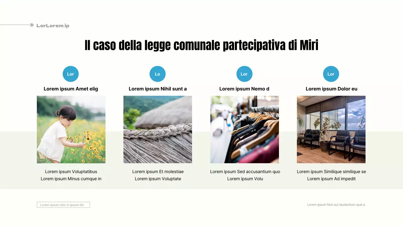 Una proposta semplice, azzurra e gialla, per un codice comunale partecipativo