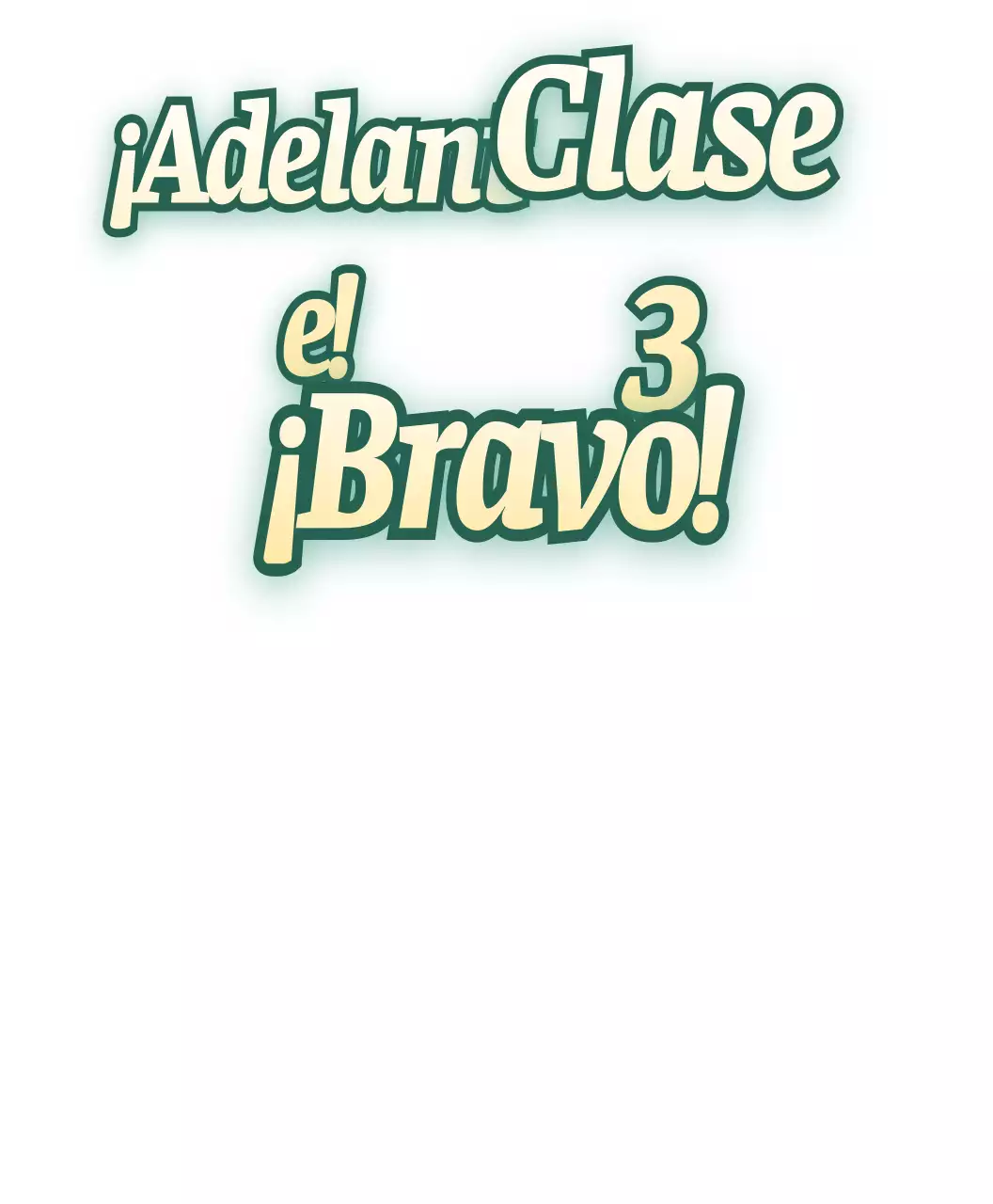 Texto de humor atlético con degradado verde