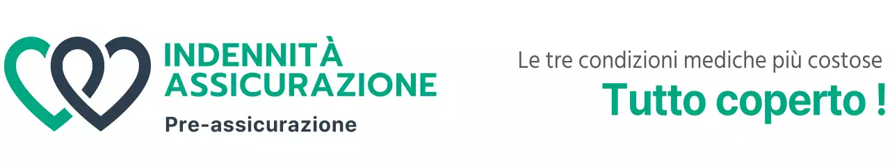 Promuovere un prodotto assicurativo con un logo e un testo turchese e nero per l'assicurazione property e casualty.