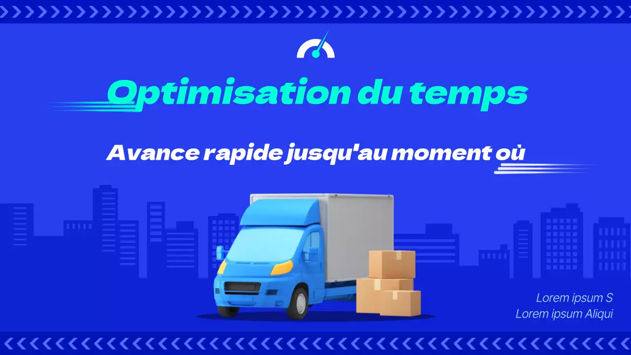 Le schéma directeur des services de livraison rapide