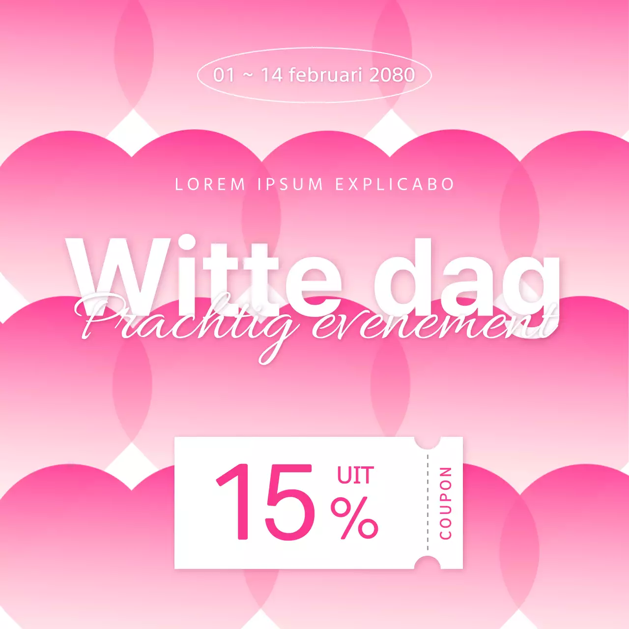 Harten in Roze Korting