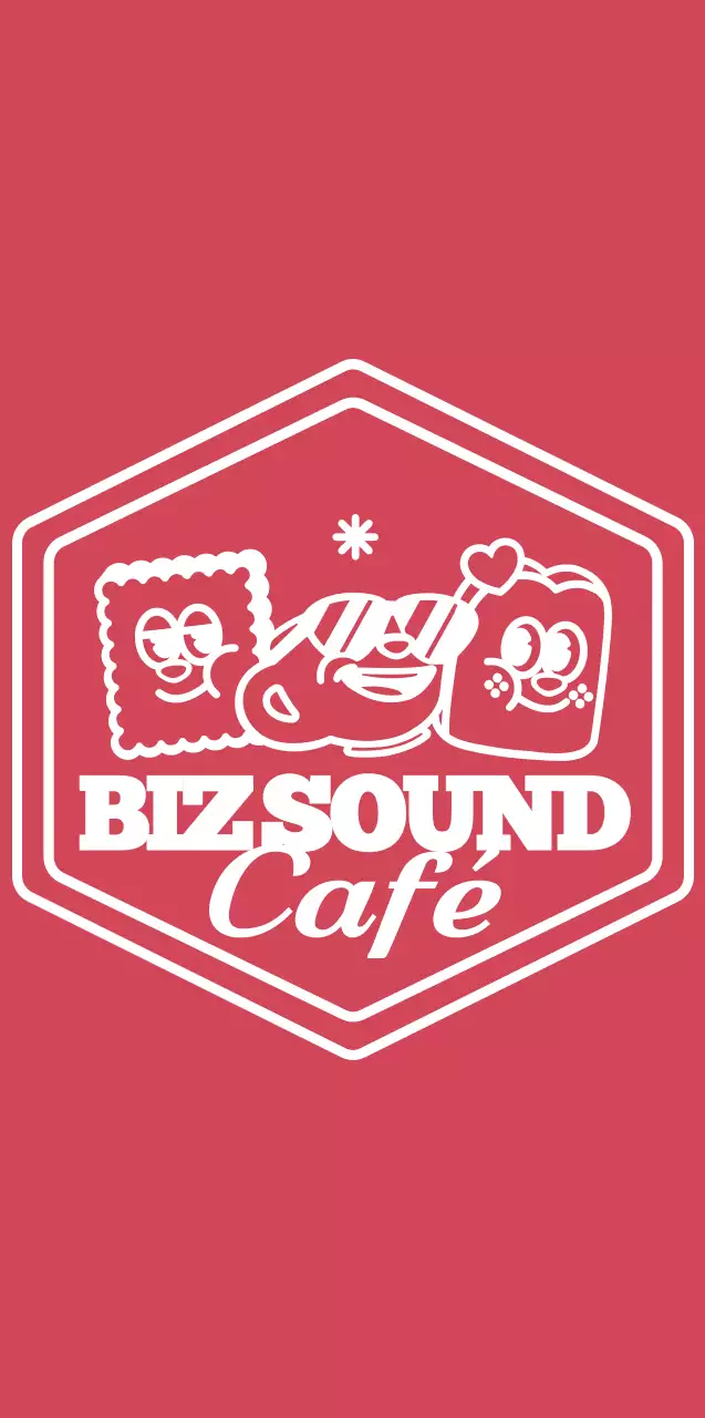 Eine Sammlung niedlicher und angesagter Dessert-Illustrationen in Rot und Weiß für Style-Café-Merchandise