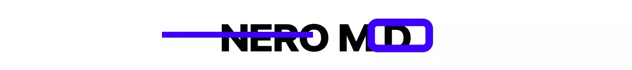 Logo in bianco e nero, blu marino, testo semplice e alla moda, stile studio di promozione e pubblicità