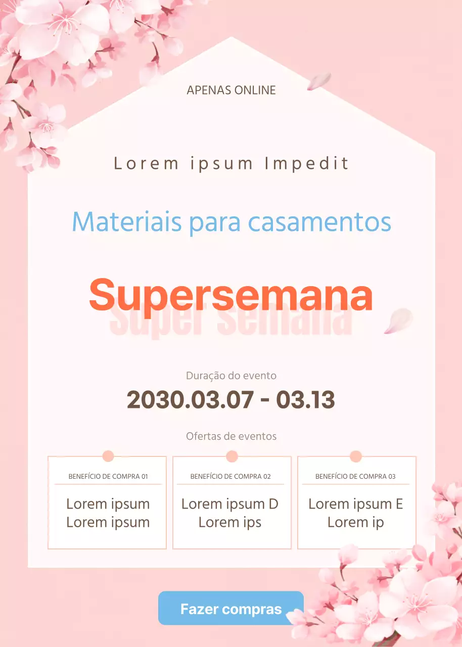 Conceito de casamento e eventos de primavera em tons de rosa e pastel