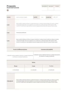 Una semplice combinazione di colori marrone