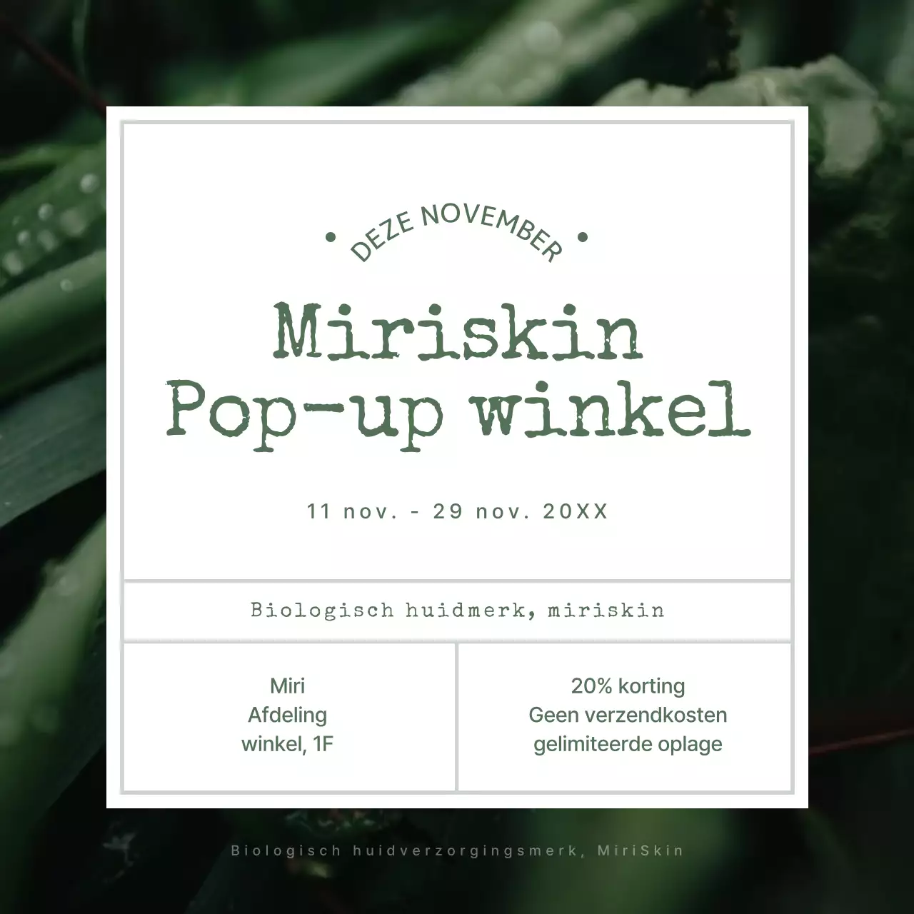 Green's Biologische Cosmetica Review