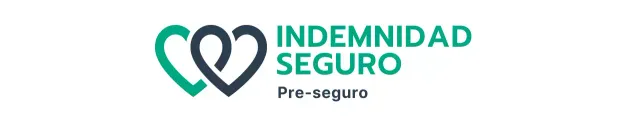 Símbolo sencillo estilo logotipo combinado en menta y negro Promoción y venta de seguros