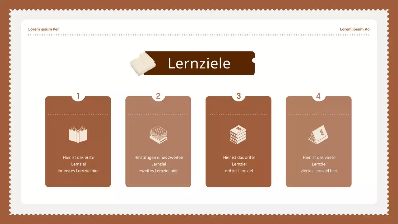 Brown Vintage Simple Stamps National Language Teaching Resources