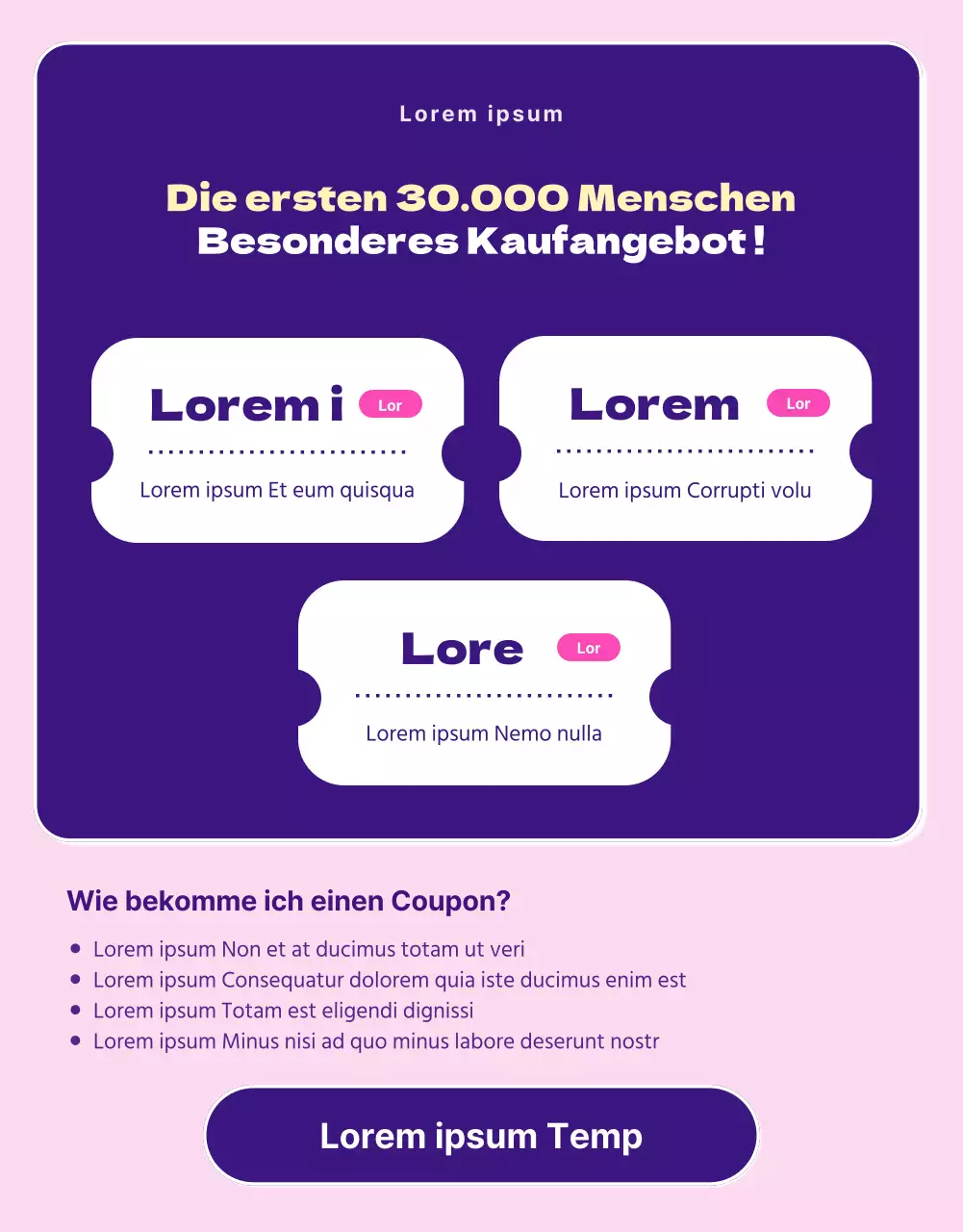 Eine Sammlung rosafarbener und lilafarbener Linienillustrationen für den Schulanfang.