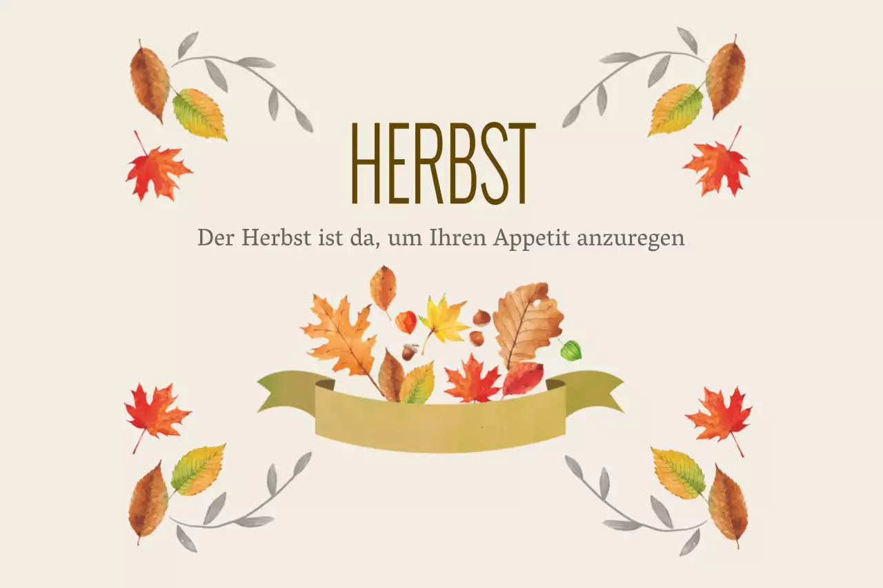 Der Herbst ist da