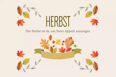 Der Herbst ist da