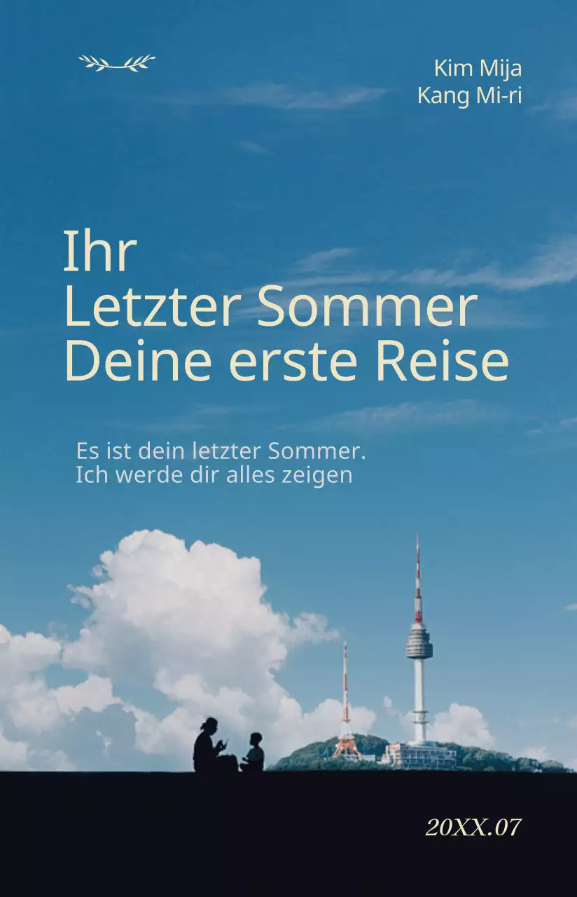 Filmplakate mit emotionalen Filmzitaten in gedeckten Farben