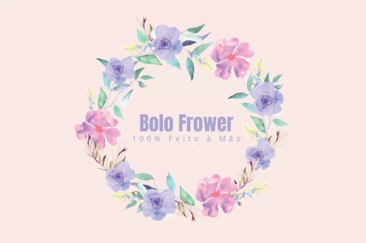 BOLO DE FLORES