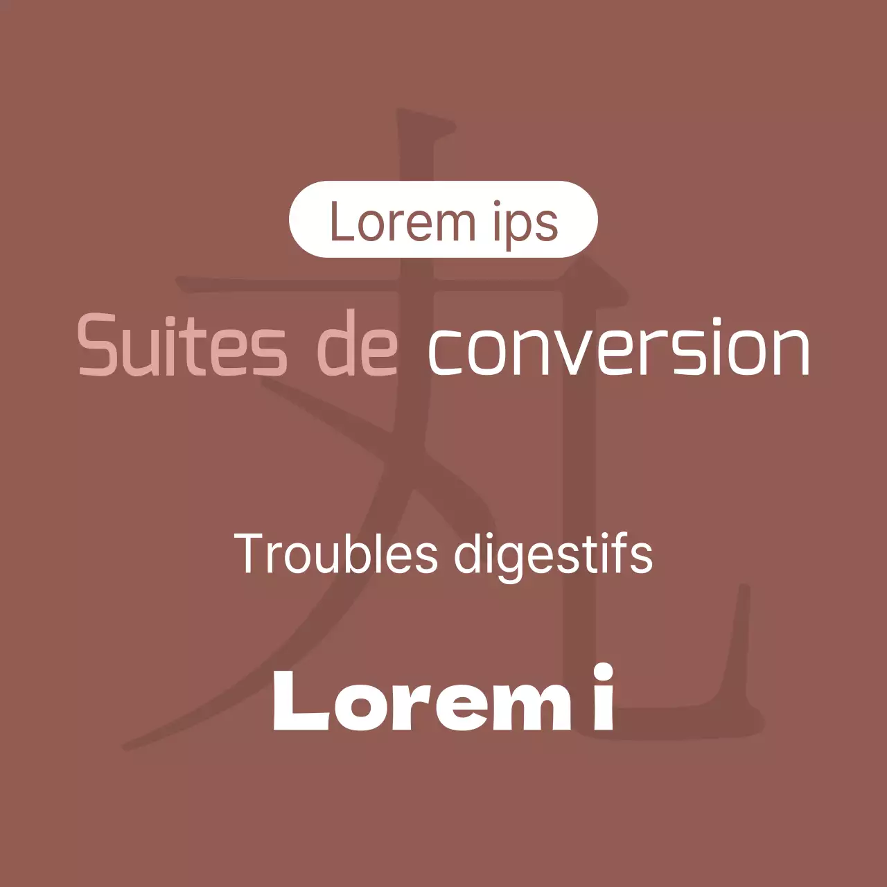 Conversion des suites