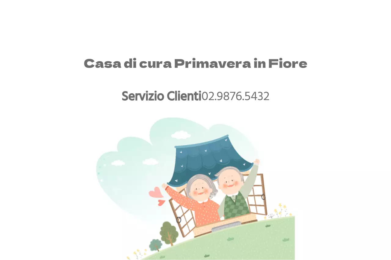 Sanatorio della primavera in fiore