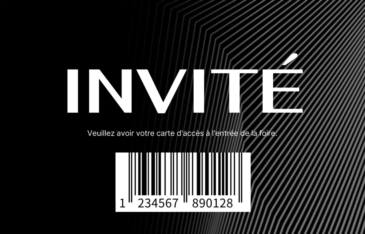 Organisateurs d'événements avec un design axé sur les lignes et les formes