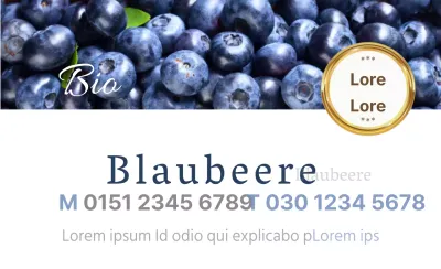 Blaubeere