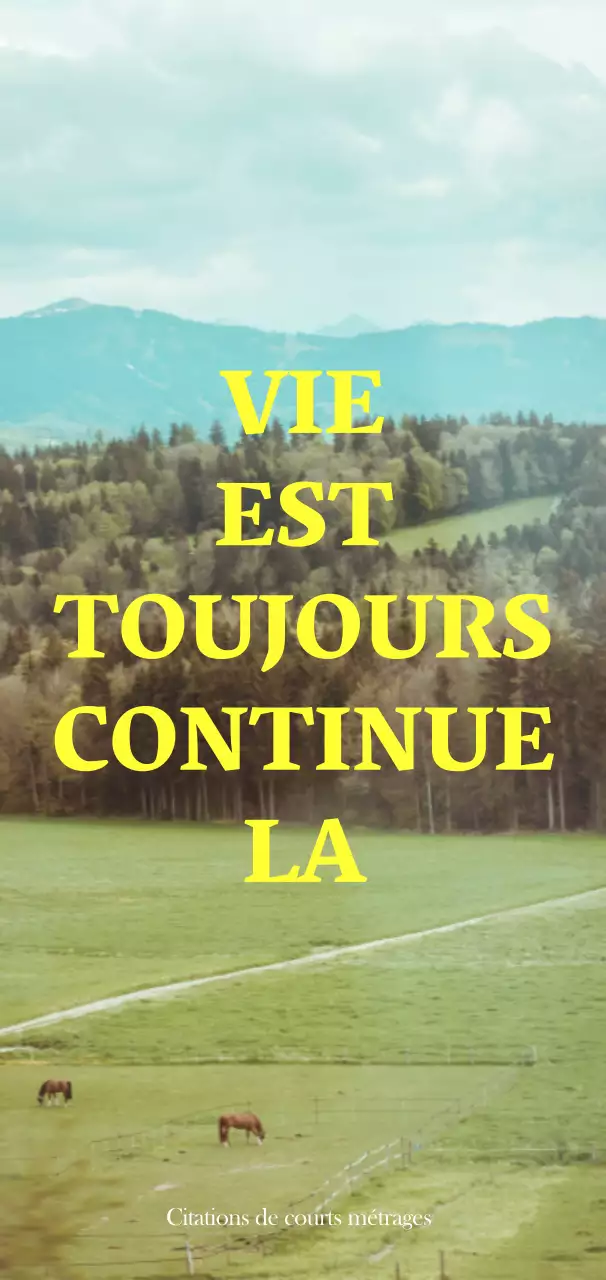 Marchandises avec des photos émotionnelles de paysages jaunes et blancs et des textes émotionnels