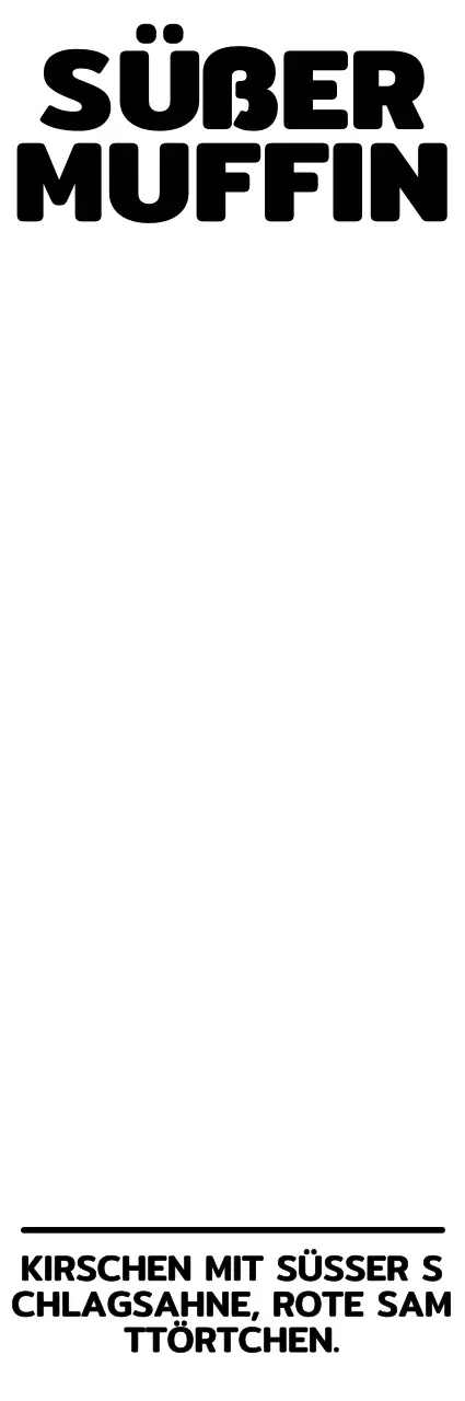 Niedlicher Cupcake-Charakter für Cafe-Waren