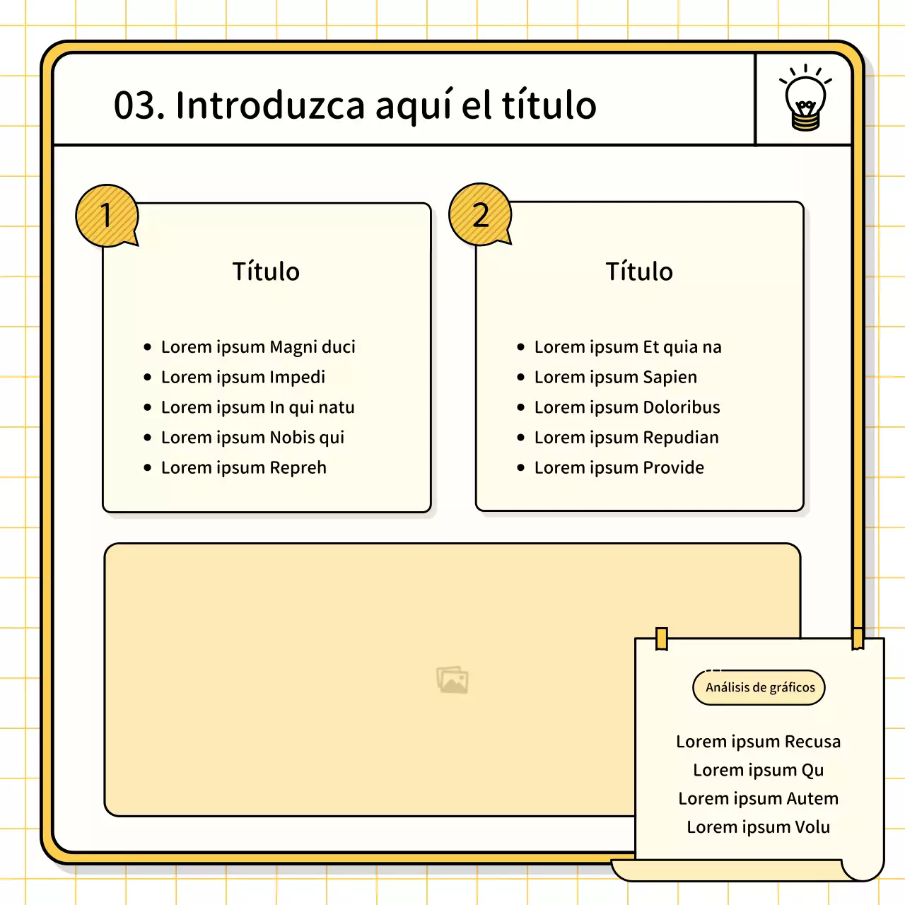 Kit básico de presentación en amarillo y chartreuse