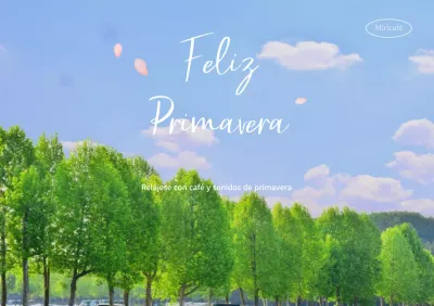 Cálido diseño conceptual de fondo para caligrafía primaveral