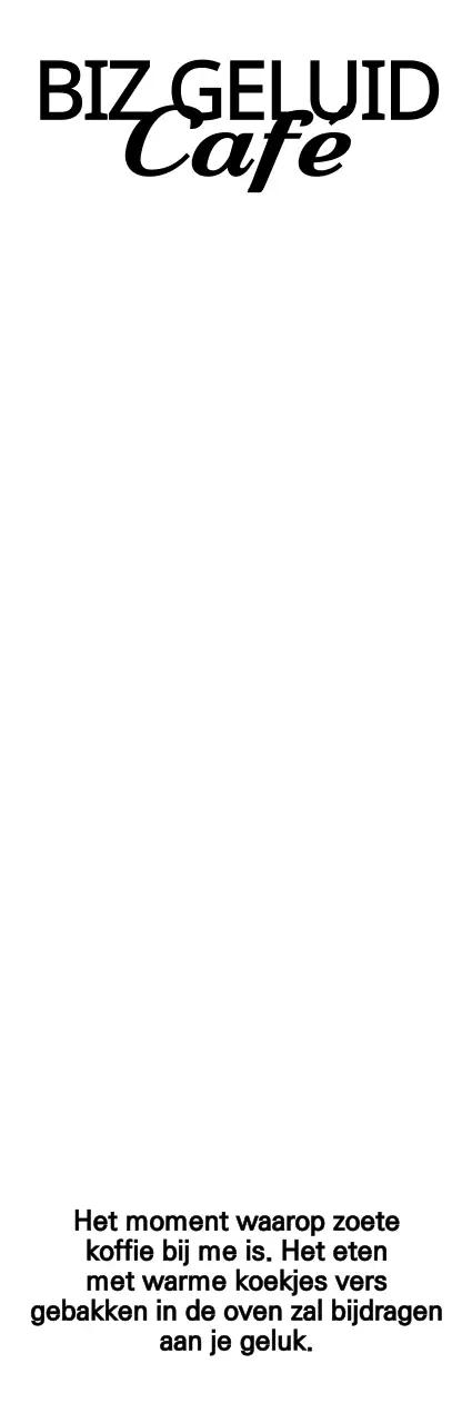 Leuke en hippe dessert karakter en tekst combinatie stijl voor cafe merchandise