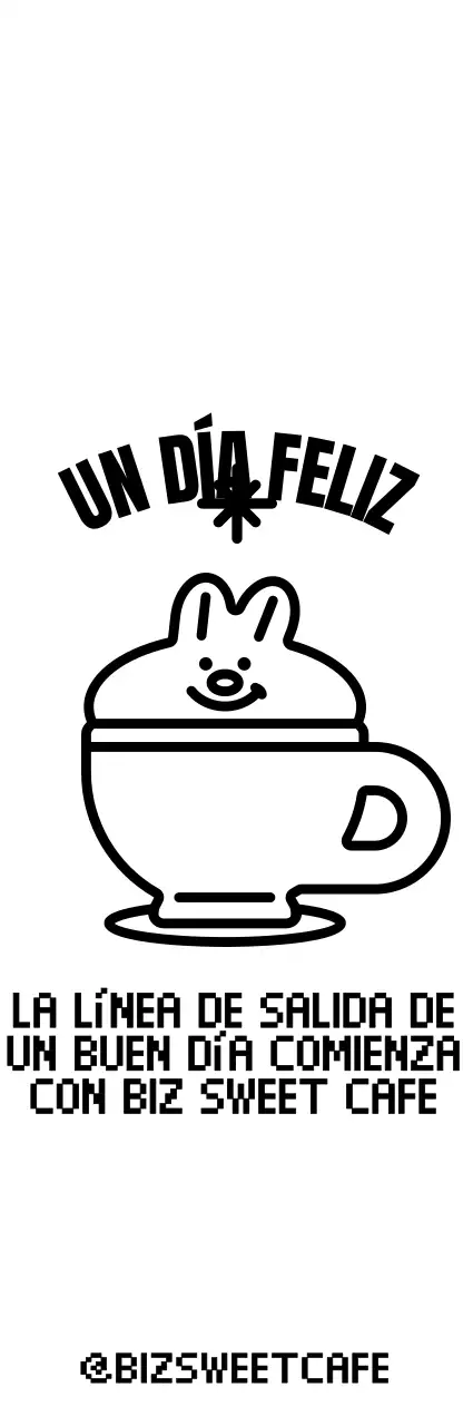 Crema batida estilo conejito en una simpática tacita para cafegoods