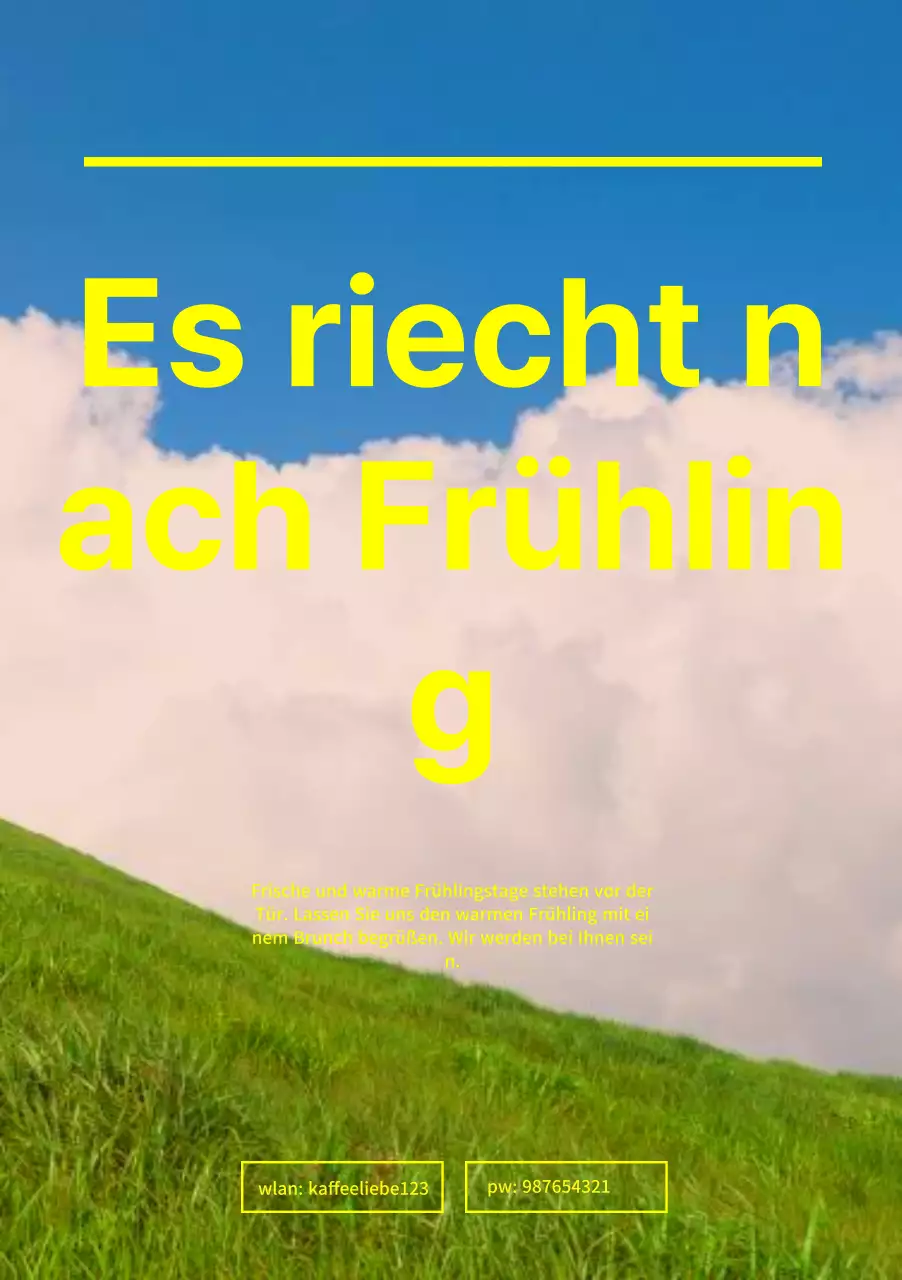 Typografie in der Frühlingsblumenfotografie