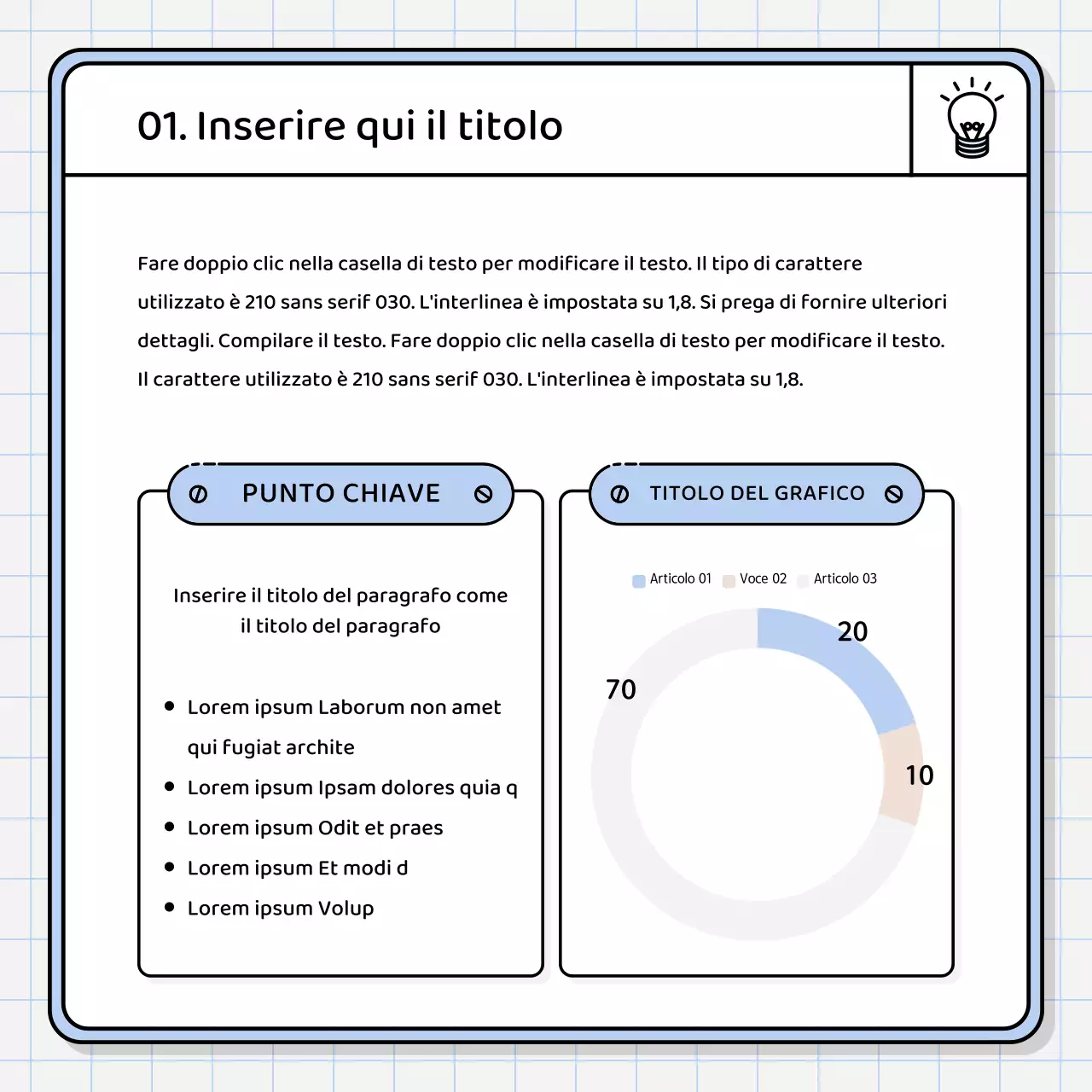 Kit di presentazione di base in giallo e chartreuse