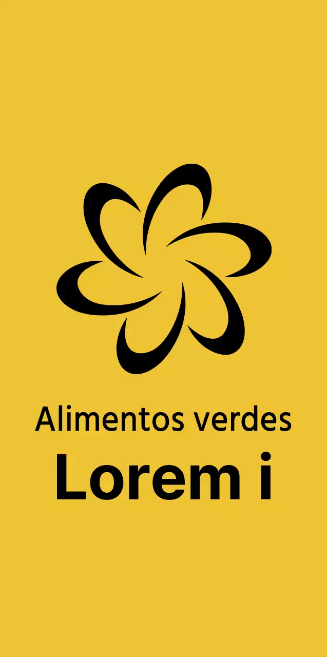 Logótipo simples e limpo com símbolo de cooperativa em amarelo e preto para fins promocionais e de promoção