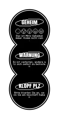 Niedliche Schwarz-Weiß-Punkt-Illustrationen und Phrasen in einem Leitfaden für Stilhinweise