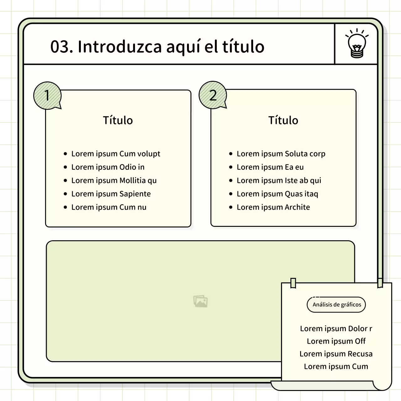 Kit básico de presentación en amarillo y chartreuse
