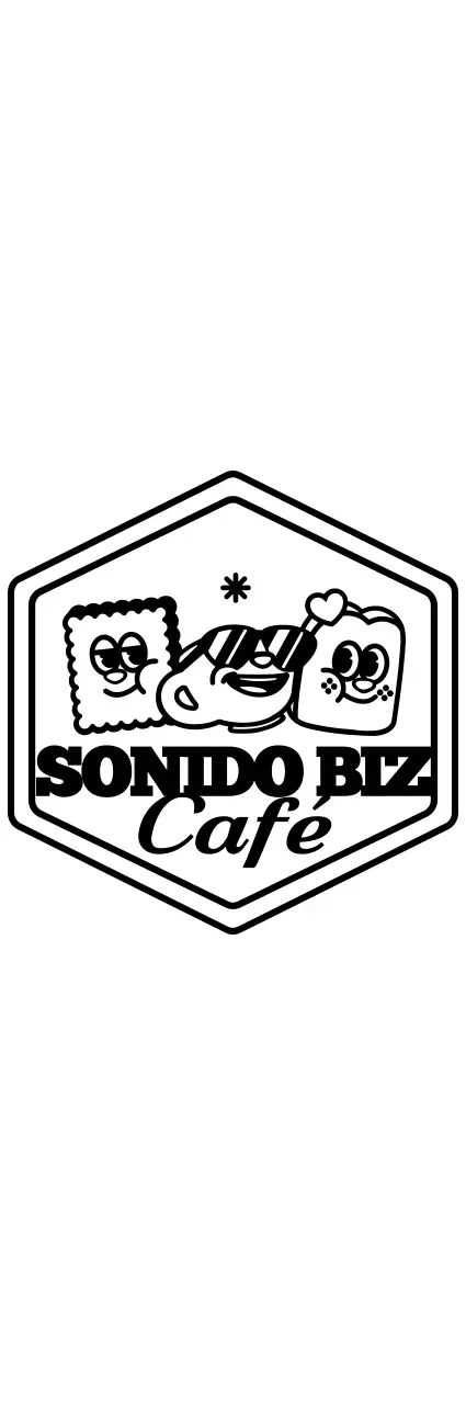 Lindo y postre de la cadera carácter y el estilo de combinación de texto para la mercancía cafetería