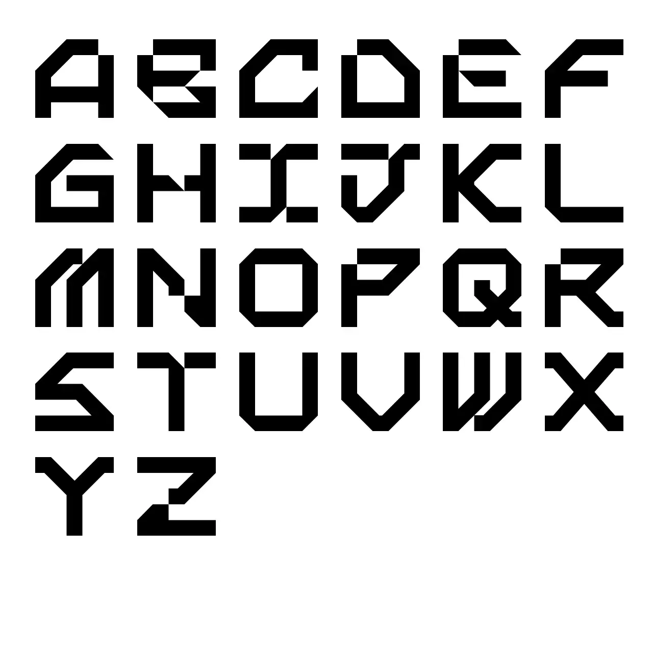 Eenvoudig en hip alfabet symbool logo stijl voor zakelijke promoties