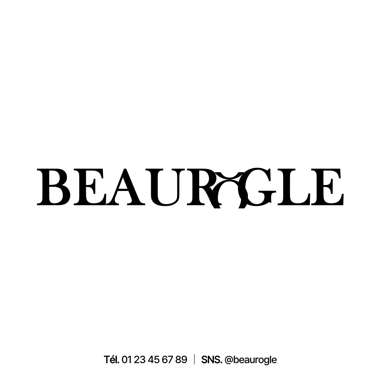 SimpleModern Alphabet Symbols Logo Style Promouvoir et informer votre bijouterie