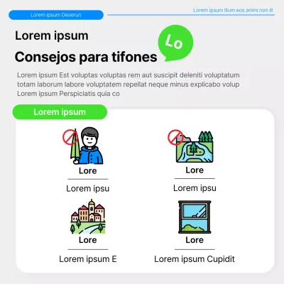 Tifón verde y chartreuse contra el tema de la seguridad limpia