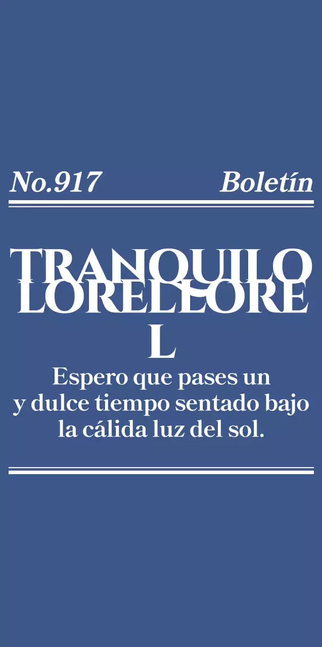Un concepto sencillo y emotivo de periódico londinense en azul y blanco para productos personalizados.