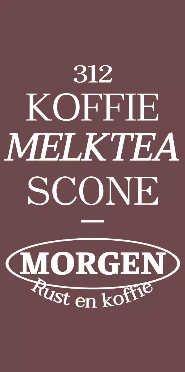 Eenvoudige caféartikelen in bruin en wit voor een stijlvolle look