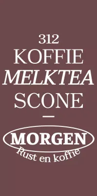 Eenvoudige caféartikelen in bruin en wit voor een stijlvolle look