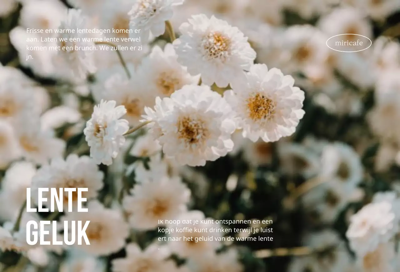 Bloemenontwerp voor de lente