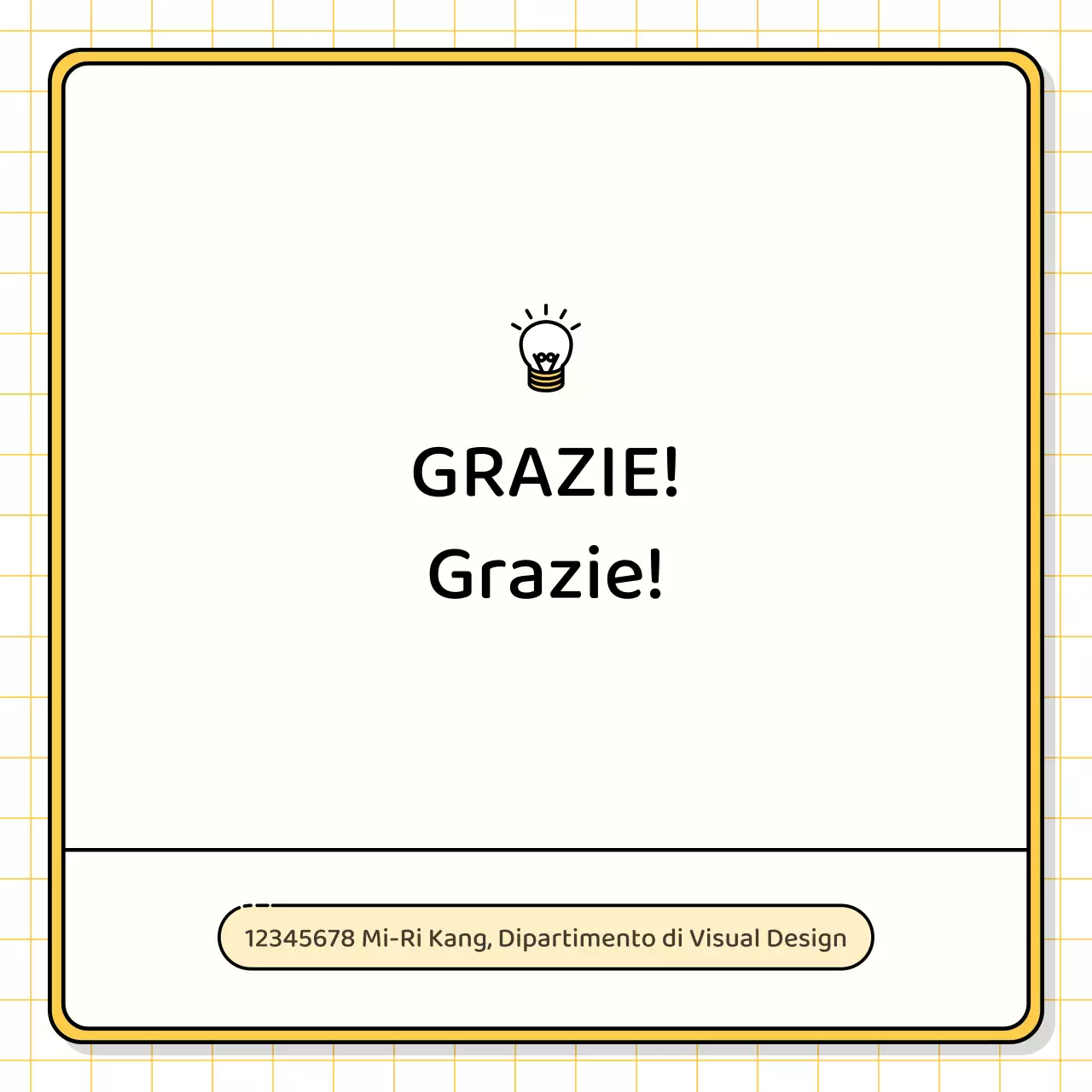 Kit di presentazione di base in giallo e chartreuse