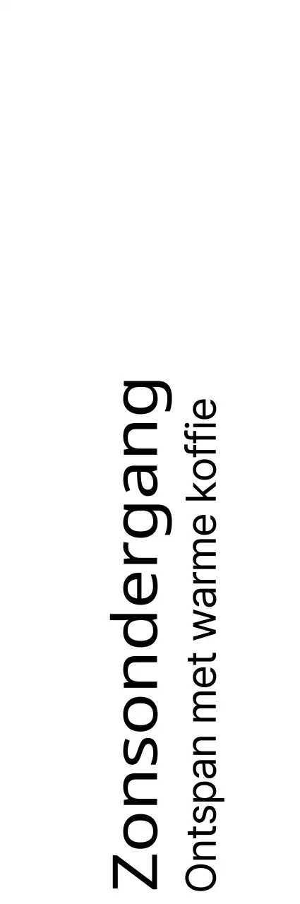 Merchandise met zwarte, eenvoudige Engelse tekst en een eenvoudige sunburst-illustratie