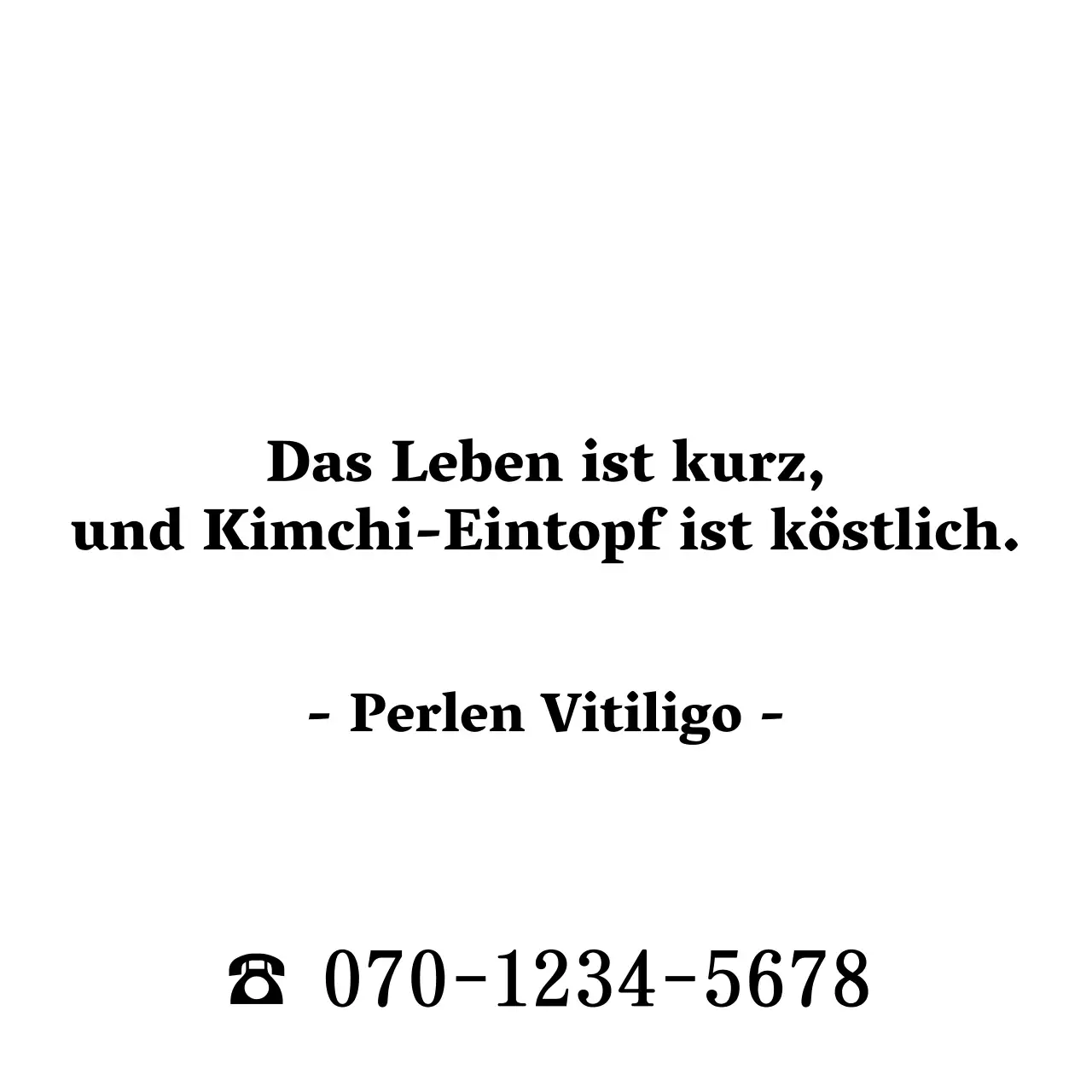 Einfacher, klarer, emotionaler Textstil zur Förderung und Information Ihres Vitiligo-Hauses
