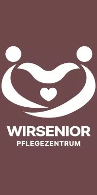 Einfaches und sauberes Pflegestellen-Symbol im Logo-Stil in Braun und Weiß für Werbe- und Verkaufsförderungszwecke
