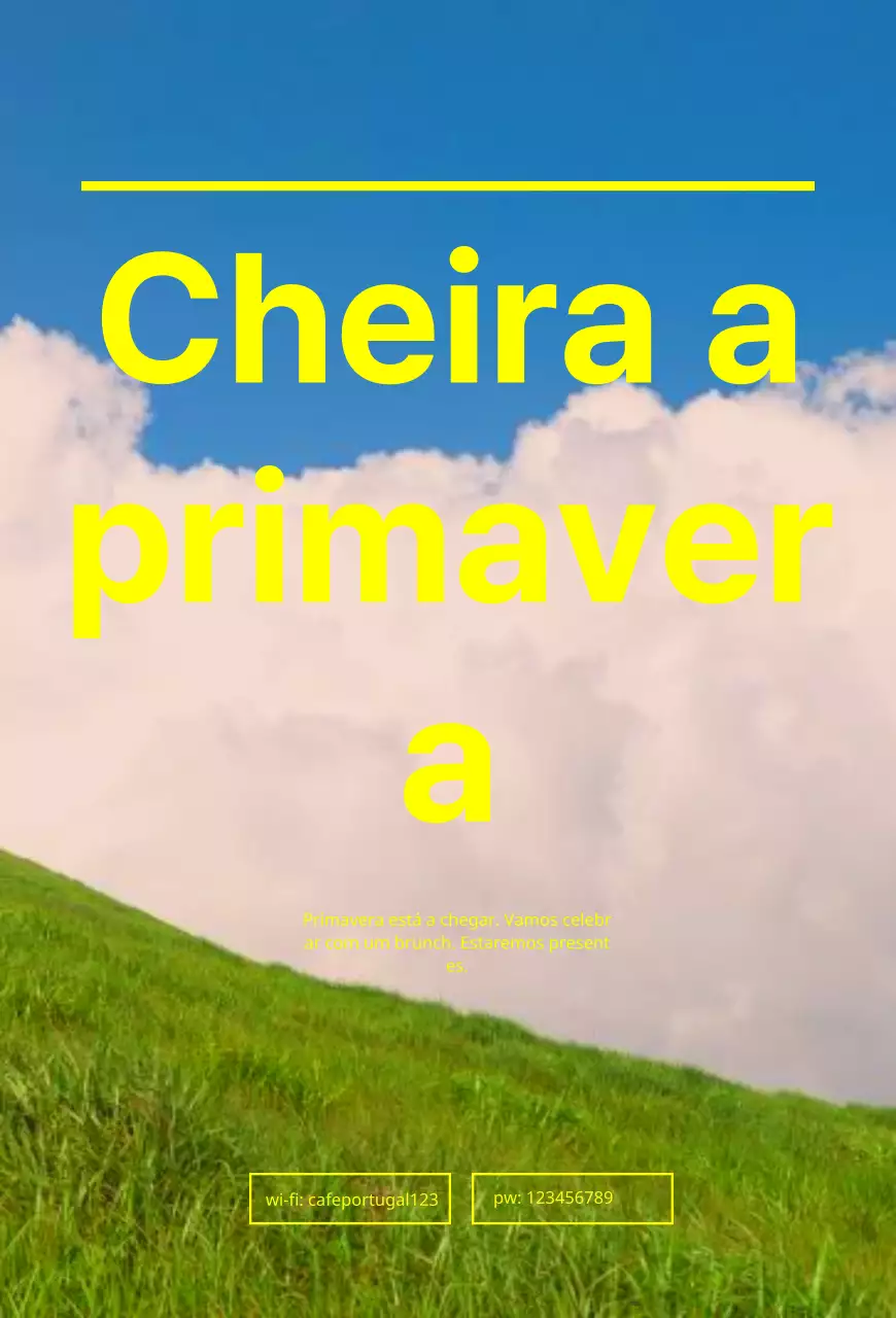 Conceber produtos tipográficos a partir de fotografias de flores da primavera
